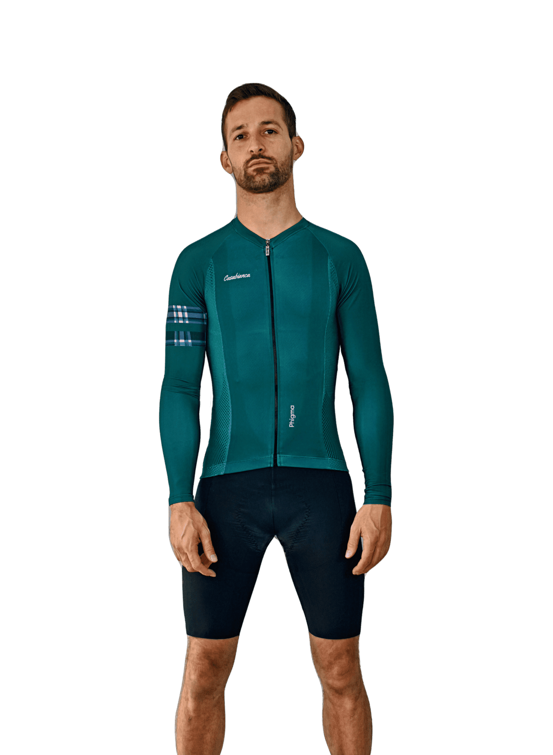 Men's Green Plead Jersey | Casabianca Cycling Apparel